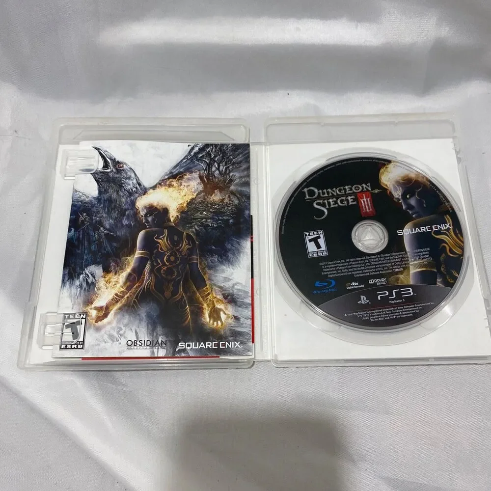 Dungeon Siege III For PlayStation 3 With Case And Manual PS3